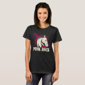 Punk Music Unicorn Punker Rock Concert Tシャツ (正面フル)