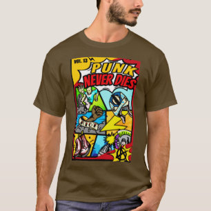 punk never dies hq漫画 tシャツ