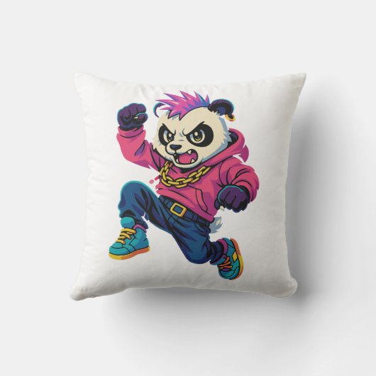 Punk Panda Power クッション (裏面)