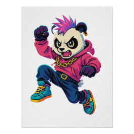 Punk Panda Power ポスター