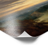 Punk Princess in Leather Jacket フォトプリント (角)