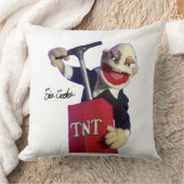 punk puppet with tnt plunger クッション (ブランケット)