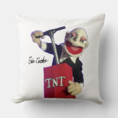 punk puppet with tnt plunger クッション (正面)