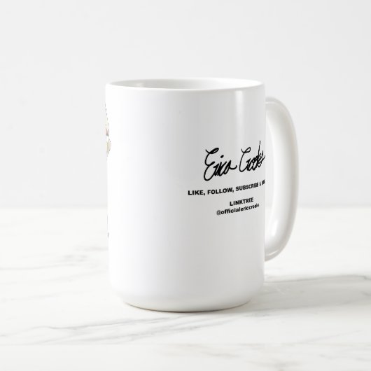 punk puppet with TNT plunger コーヒーマグカップ (正面右)