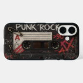 Punk Rock Apple iPhone 16 Case Case-Mate iPhoneケース (裏面 (横))