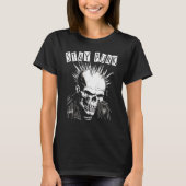 Punk Rock Concert Skull Skeleton Mohawk Mohican  S Tシャツ (正面)