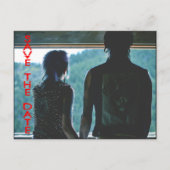 Punk Rock Emo punk日付ポストカードを保存 案内ポストカード (正面)