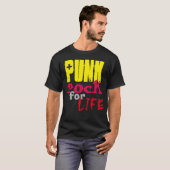 PUNK ROCK for LIFE T-SHIRT Tシャツ (正面フル)