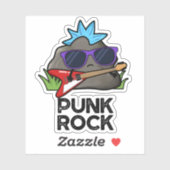 Punk Rock Funny Music Pun  シール (シート)