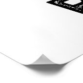 Punk Rock Funny Music Pun ポスター (角)