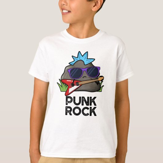 Punk Rock Funny Music Pun Tシャツ (正面)