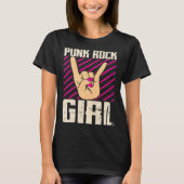 Punk Rock Girl  2 Tシャツ (正面)
