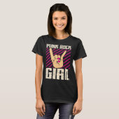 Punk Rock Girl  2 Tシャツ (正面フル)