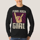 Punk Rock Girl  2 Tシャツ (正面)