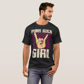Punk Rock Girl  2 Tシャツ (正面フル)