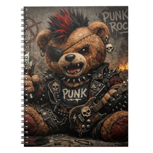 Punk Rock Paul ノートブック (正面)