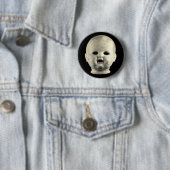 Punk Rock Scary Baby Doll Head Haunted 缶バッジ (インサイチュ)