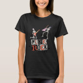 Punk Rock Skeleton Music Concert Tシャツ (正面)