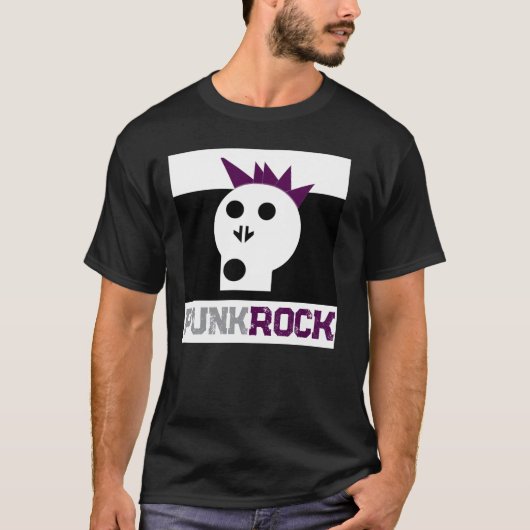 Punk Rock Skullnskin Graphics Tee Tシャツ (正面)