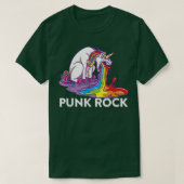 Punk Rock Unicorn T-Shirt Tシャツ (デザイン正面)