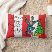 Punk Rock Xmas  ランバークッション (ブランケット)