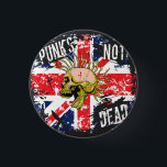 Punk’s Not Dead. Vintage Punk Rock Band 缶バッジ<br><div class="desc">Punk’s Not Dead is the debut studio album for Scottish punk rock band The Exploited,  released in 1981 via Secret Records. The album became the most successful independent album of 1981 in the UK and is one of the most significant albums in the history of punk rock.</div>