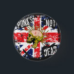 Punk’s Not Dead. Vintage Punk Rock Band 缶バッジ<br><div class="desc">Punk’s Not Dead is the debut studio album for Scottish punk rock band The Exploited,  released in 1981 via Secret Records. The album became the most successful independent album of 1981 in the UK and is one of the most significant albums in the history of punk rock.</div>