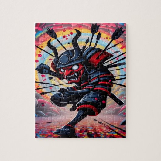 Punk Samurai Jigsaw Puzzle ジグソーパズル (縦)