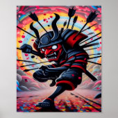 Punk Samurai Poster ポスター (正面)