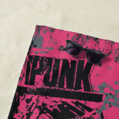 Punk Skull Graffiti Art – Urban Rebel Design ビーチタオル (インサイチュ)