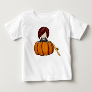 "Punkin"の幼児のワイシャツ ベビーTシャツ