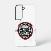 Punks Not Dead グランジモバイルケース Samsung Galaxyケース (裏面)