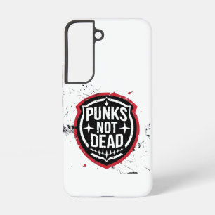Punks Not Dead グランジモバイルケース Samsung Galaxy S22ケース