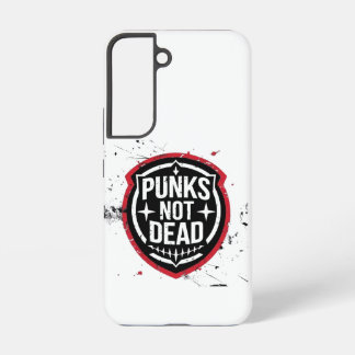 Punks Not Dead グランジモバイルケース Samsung Galaxy S22ケース