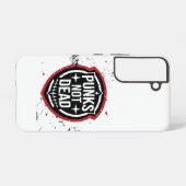 Punks Not Dead グランジモバイルケース Samsung Galaxyケース (裏面横)