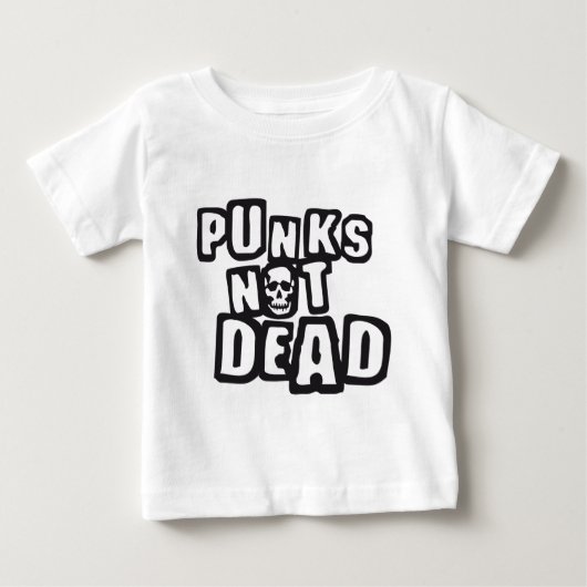 punks not dead ベビーTシャツ (正面)