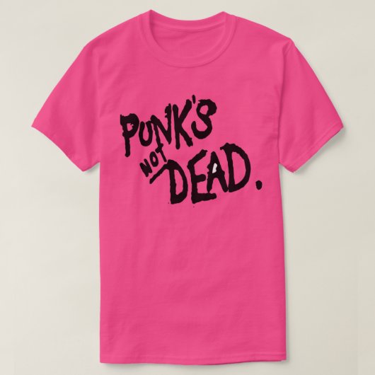 PUNKS NOT DEAD Tシャツ (デザイン正面)