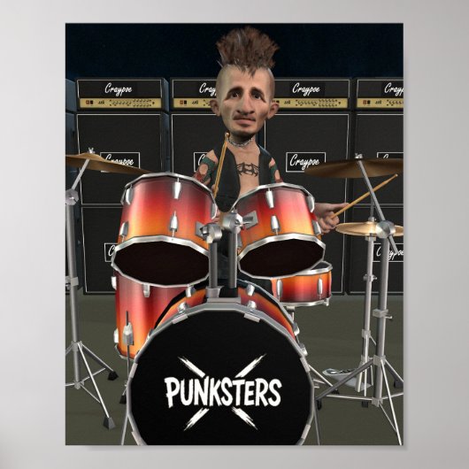 PunkstersのBing ポスター (正面)