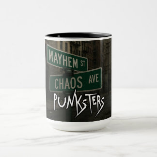 Punksters Mayhem and Chaos Mug マグカップ