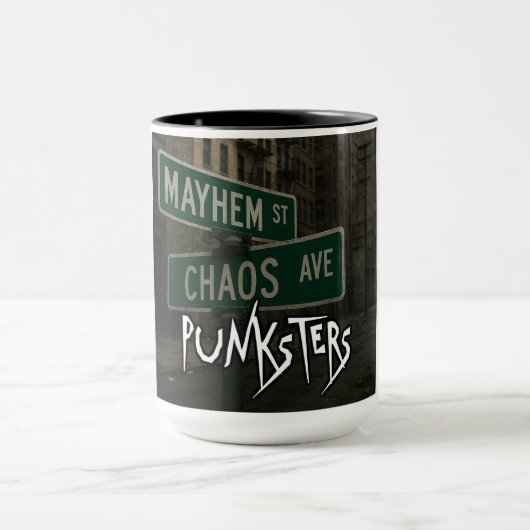 Punksters Mayhem and Chaos Mug マグカップ (中央)