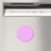 pünktchen lila pink rosa punkte polka dots tupfen マグネット (インサイチュ (食洗機))