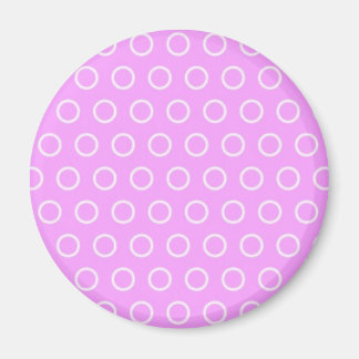 pünktchen lila pink rosa punkte polka dots tupfen マグネット