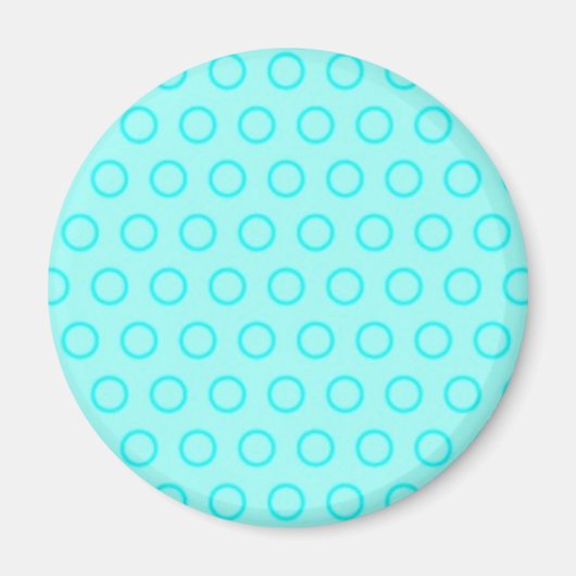punkte kreise dots polka tupfen getupft マグネット (正面)