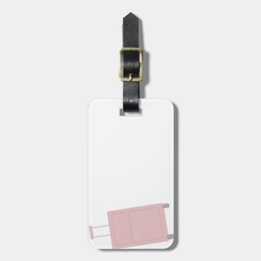 Punkyのイギリスのスタイルの荷物のラベル ラゲッジタグ (正面縦)