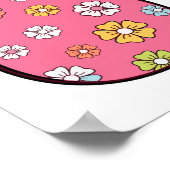 punni, retro, vintage ポスター (角)