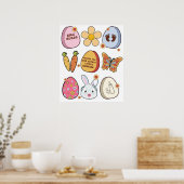 punni, retro, vintage ポスター (キッチン)