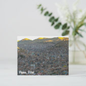 Puno, Perú, Mirador de Puma / City View ポストカード (スタンド正面)