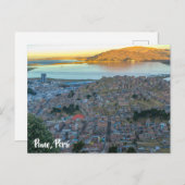 Puno, Perú, Mirador de Puma / Lago TIticaca View ポストカード (正面/裏面)