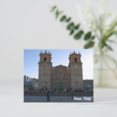 Puno, Perú, Puno Cathedral  ポストカード (スタンド正面)