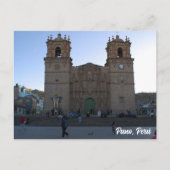Puno, Perú, Puno Cathedral ポストカード (正面)
